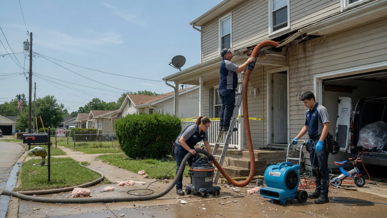 Water Damage Restoration in Warren, IN near me